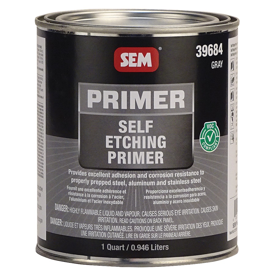 SEM® Self-Etch Primer (1K) - Gray, Qt